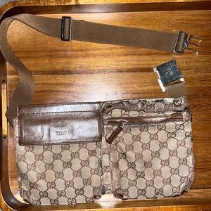Vintage Gucci Waist-Belt Bag **Needs to be restored**